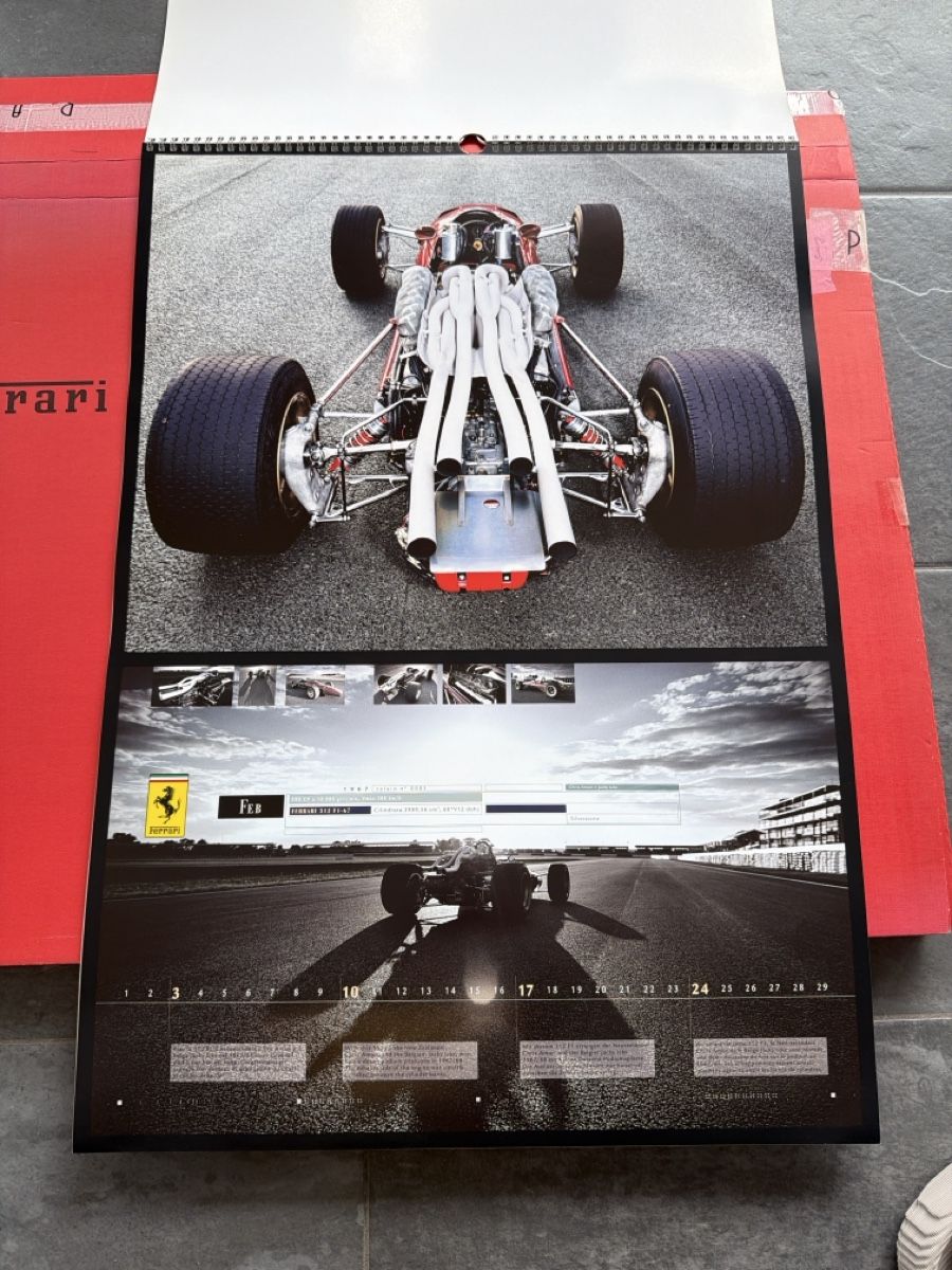 Ferrari Calendriers: Original Ferrari Kalender 2008 – D'occasion à Wolfwil par Rolex1 2