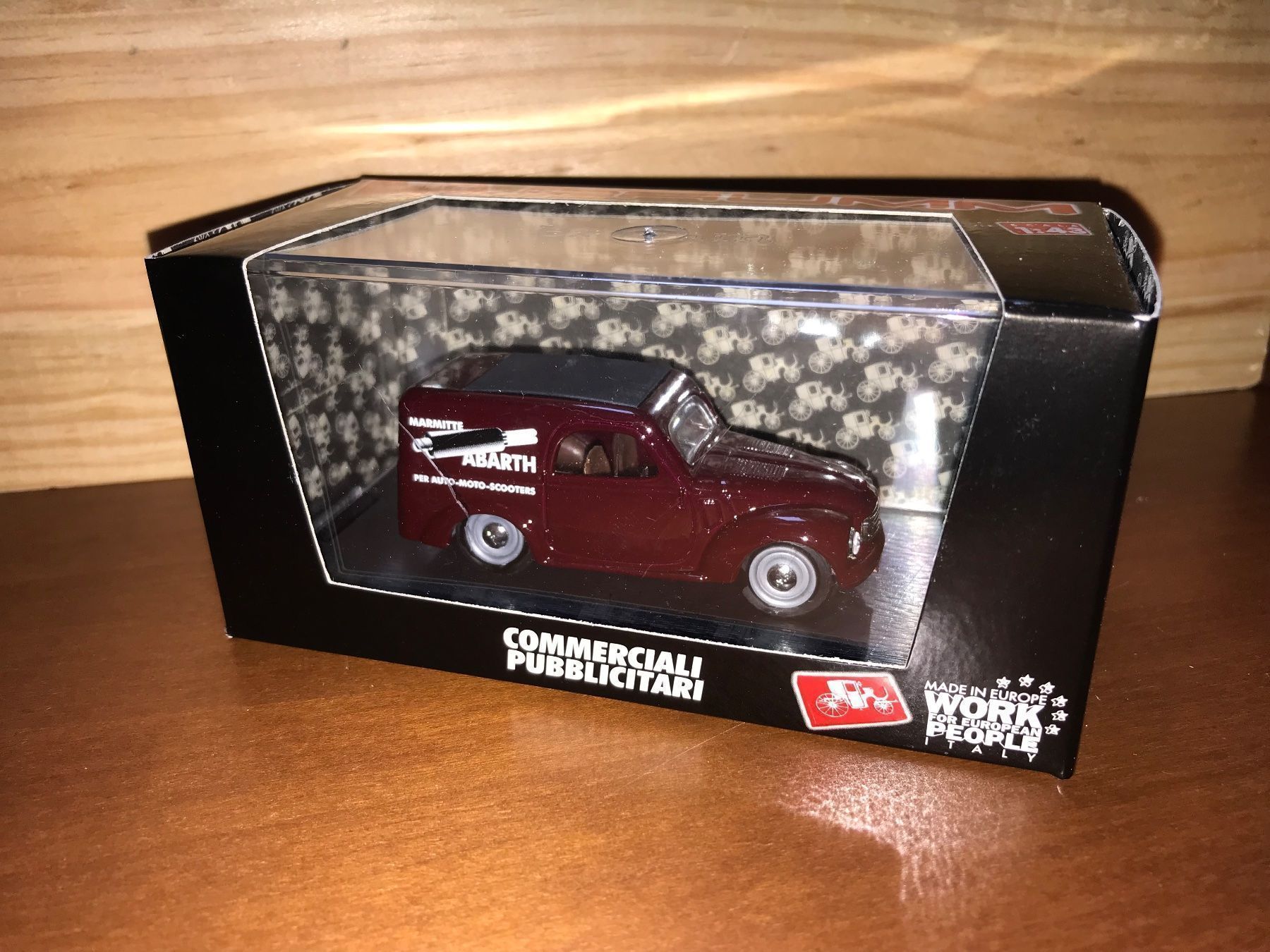 Abarth Modellini d'auto: Fiat 500C Marmitte Abarth 1/43 – Nuovo (secondo la descrizione) da Wohlen AG venduto da PrivatSammlung