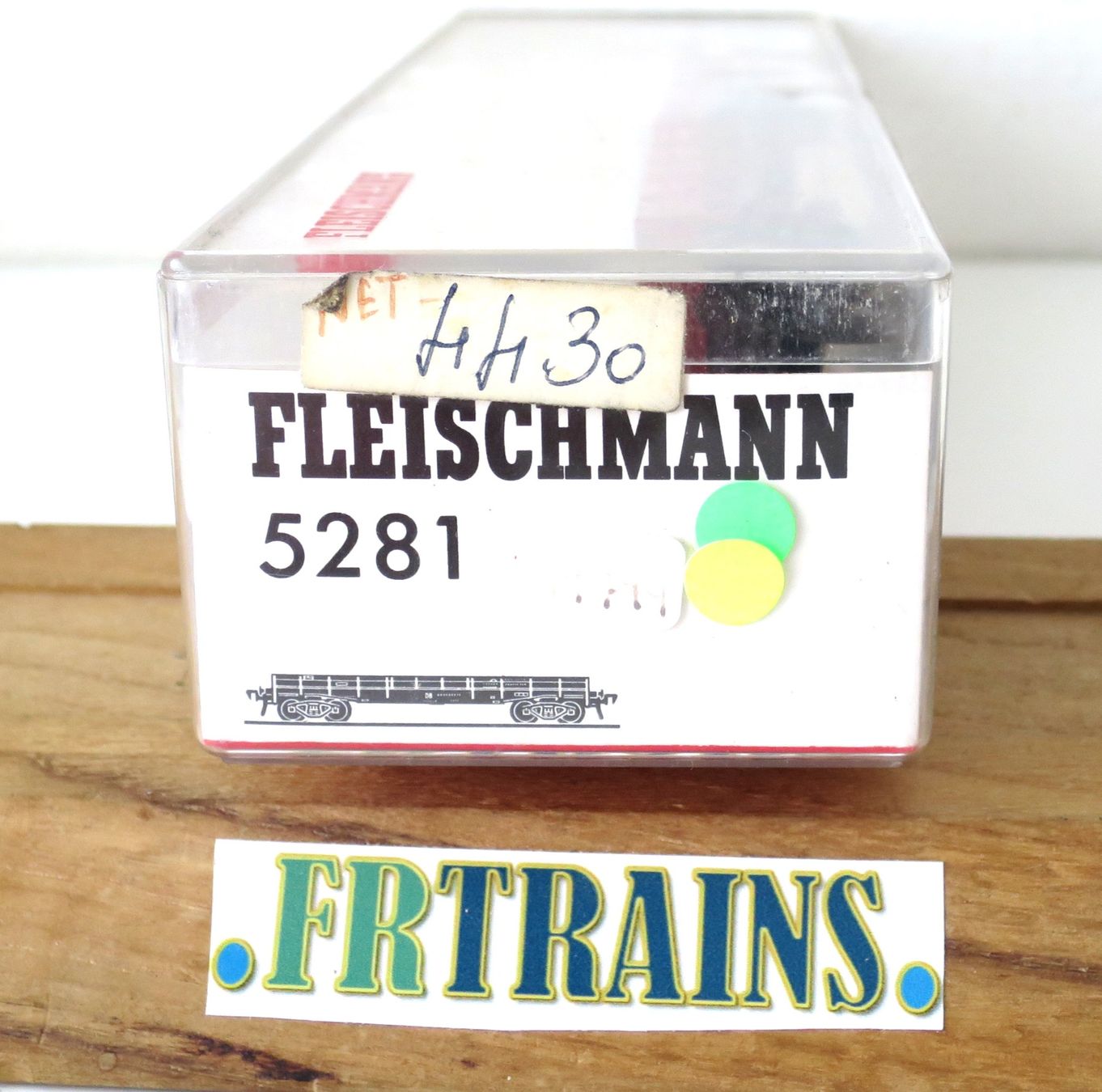 Fleischmann Modellini di ferrovie: FLEISCHMANN 5281 DB WAGON PLAT A BOGIES – Usato da Gland venduto da FRtrains 5