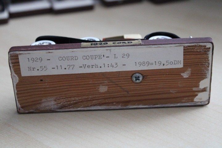 Solido Modellini d'auto: Cord Coupe L-29 1929 Solida 1-43 451 – Usato da Stäfa venduto da elcondor245 3