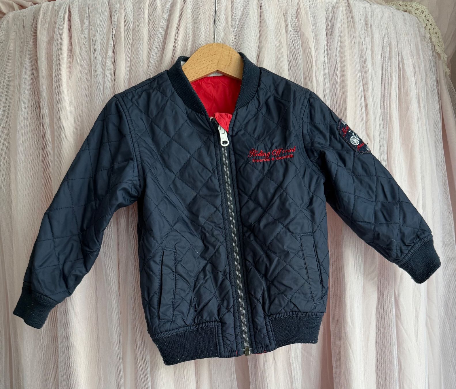 Giacche & Cappotti: Reversible Bomber Jacke, Gr 92 – Usato da Cham venduto da Karabase 2