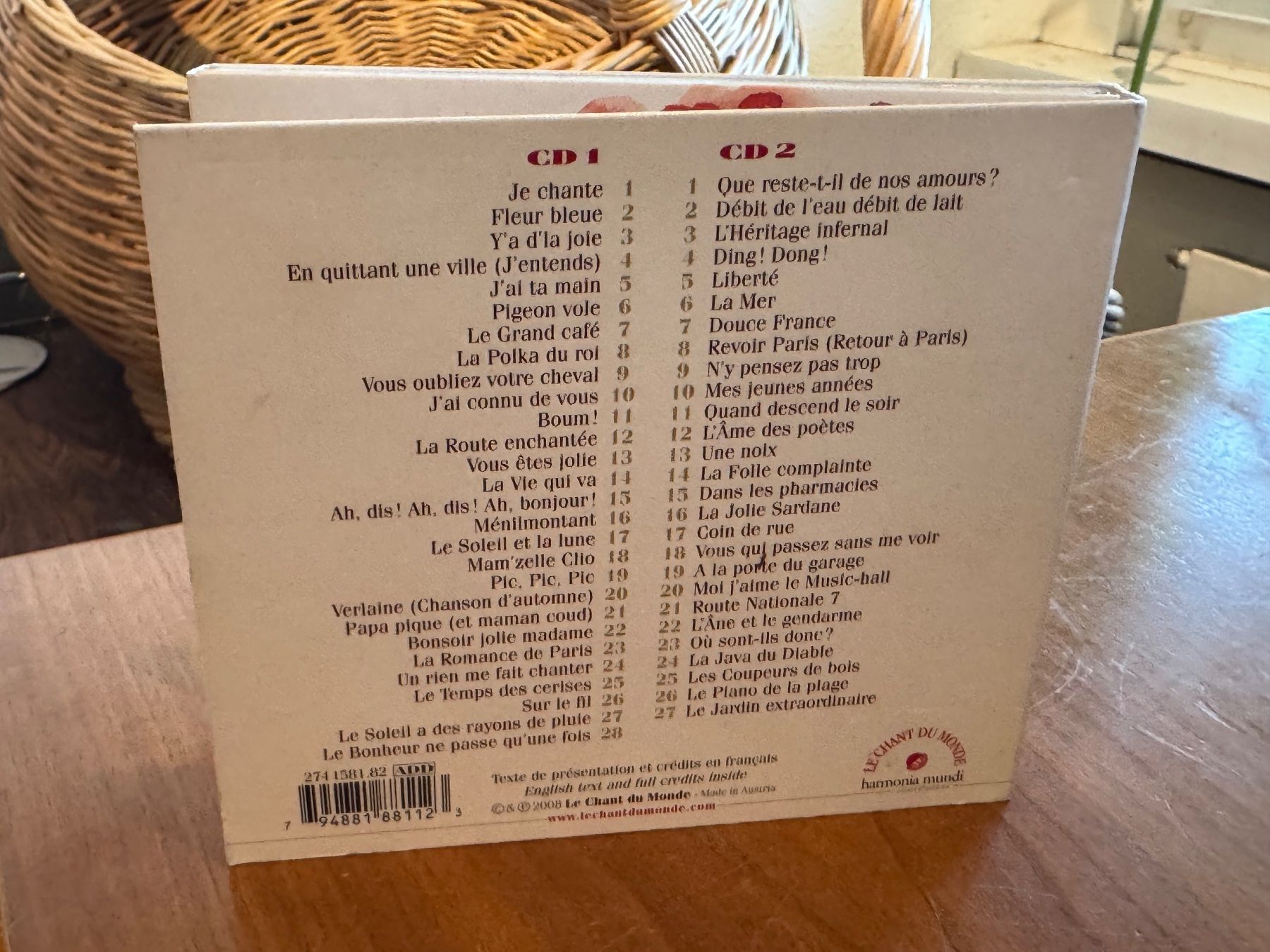 CDs: Charles Trenet - Je Chante - HG42B – Gebraucht aus Küsnacht ZH von swisssales.net 1