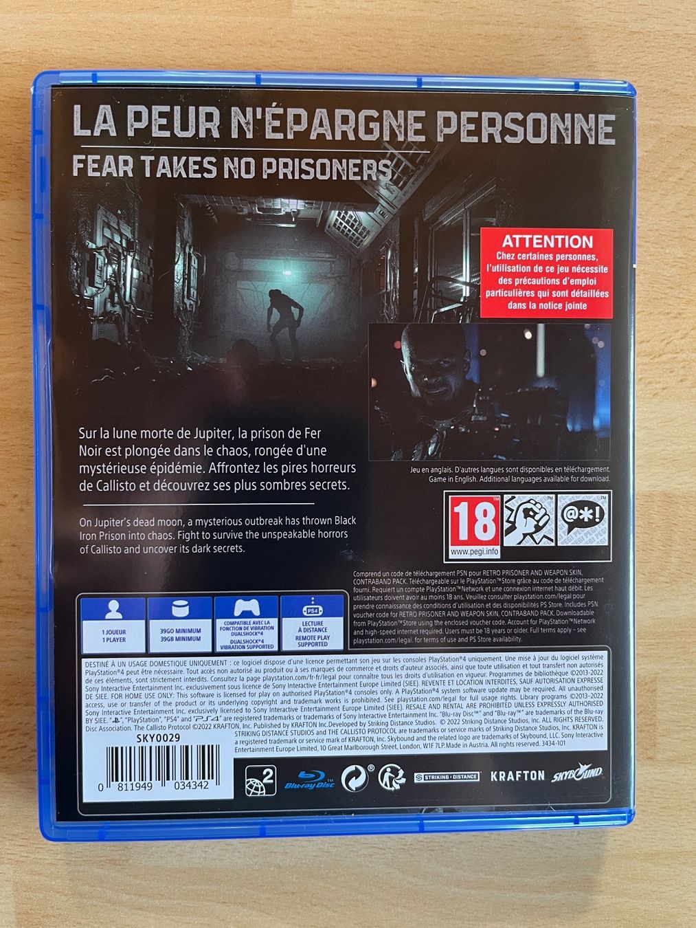 Sony Spiele: PS4 - CALLISTO PROTOCOL – Neu (gemäss Beschreibung) aus St-Pierre-De-Clages von chapje 1