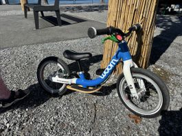 Laufrad Woom 1 blau inkl Trittbrett 🚲