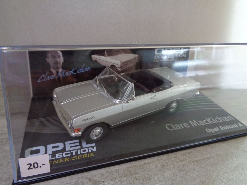 Minichamps 1:43 Opel Rekord D Coupe Année de construction 1975 or métallique 940044020 modèle