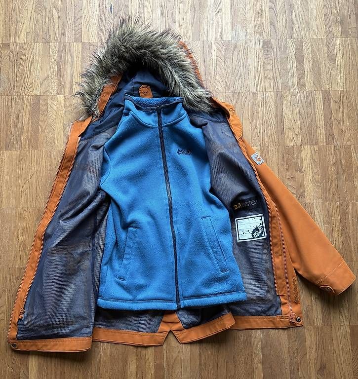 Giacche & Cappotti: Jack Wolfskin 3in1 Mantel Gr. 140 – Usato da Zürich venduto da sch_kqj7 4