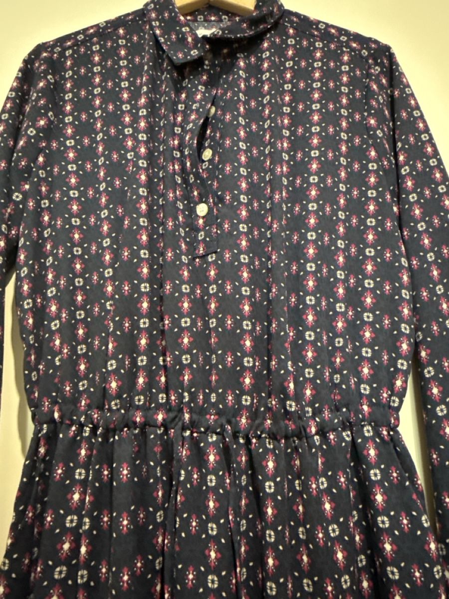 Abercrombie Vestiti: Abito Abercrombie & Fitch taglia M - pattern blu e rosso – Usato da Baden venduto da LucyPeckam32 1