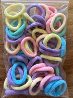 50 Stück kleine Haargummis für Kinder NEU