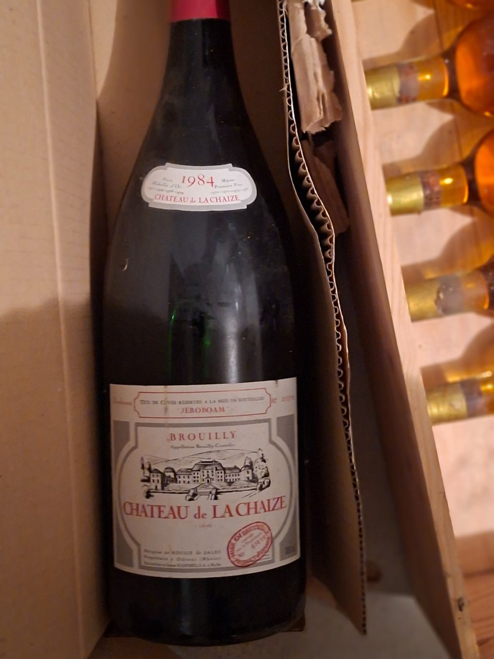 Wein: Jeroboam 1984 Brouilly Château de La Chaize – Neu (gemäss Beschreibung) aus Walliswil b.Wangen von ern_b96j