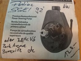 Servolenkungspumpe für Verschiedene 3,8 Ltr. V6 Motoren
