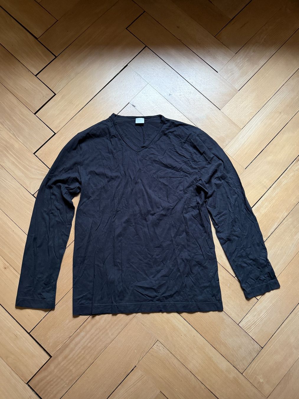 T-Shirts: MEY - Langarmshirt dunkelblau 50 – Gebraucht aus Zürich von Diazaio