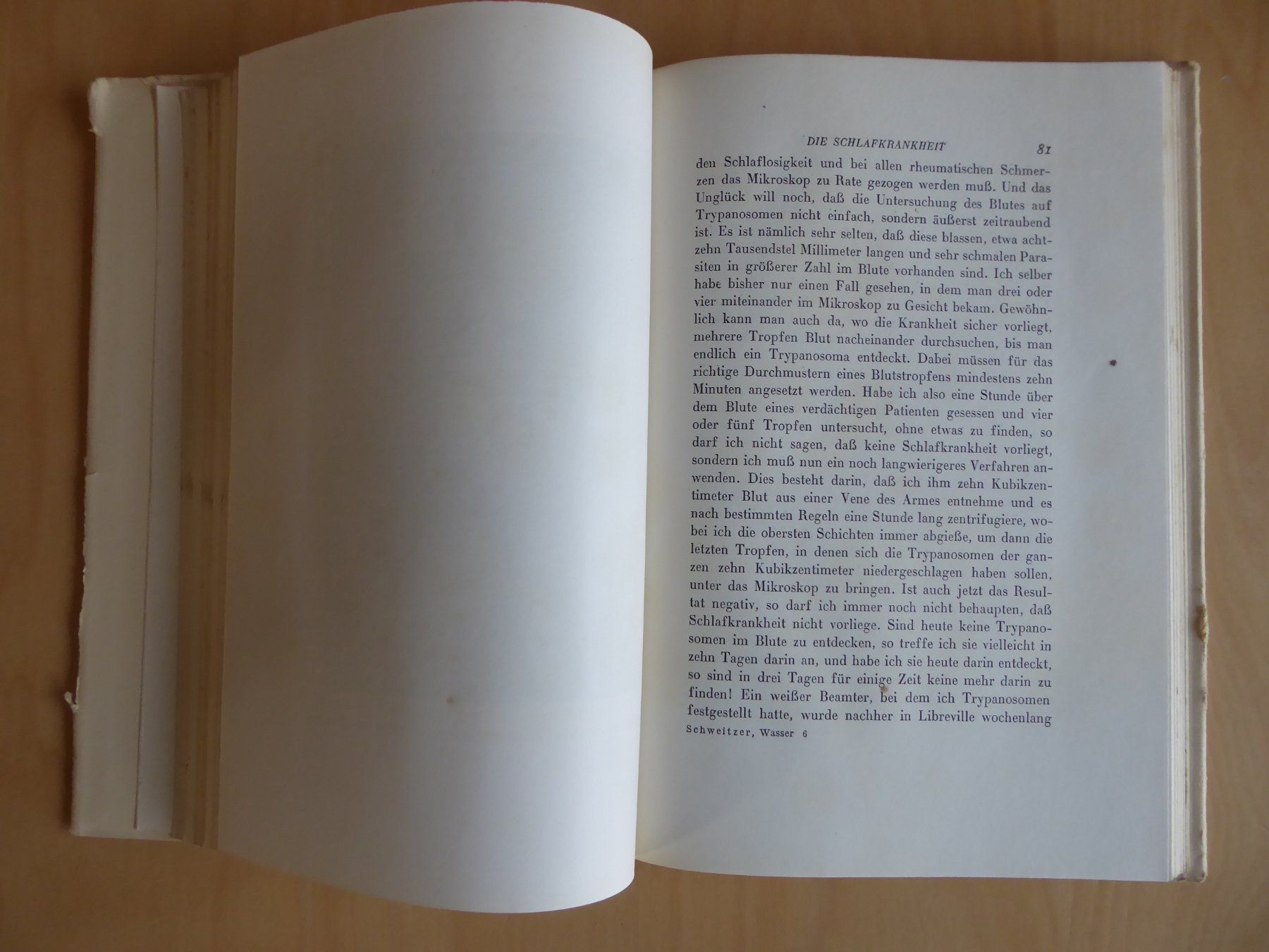 Libri: Albert Schweizer Zwischen Wasser und Urwald – Usato da Aadorf venduto da Dragonfisch 3