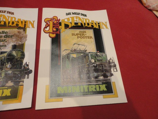 Posters & Illustrations: Minitrix 3 Poster neu und ungebraucht – Neuf (Voir description) à Wittenwil par trixmartin 3
