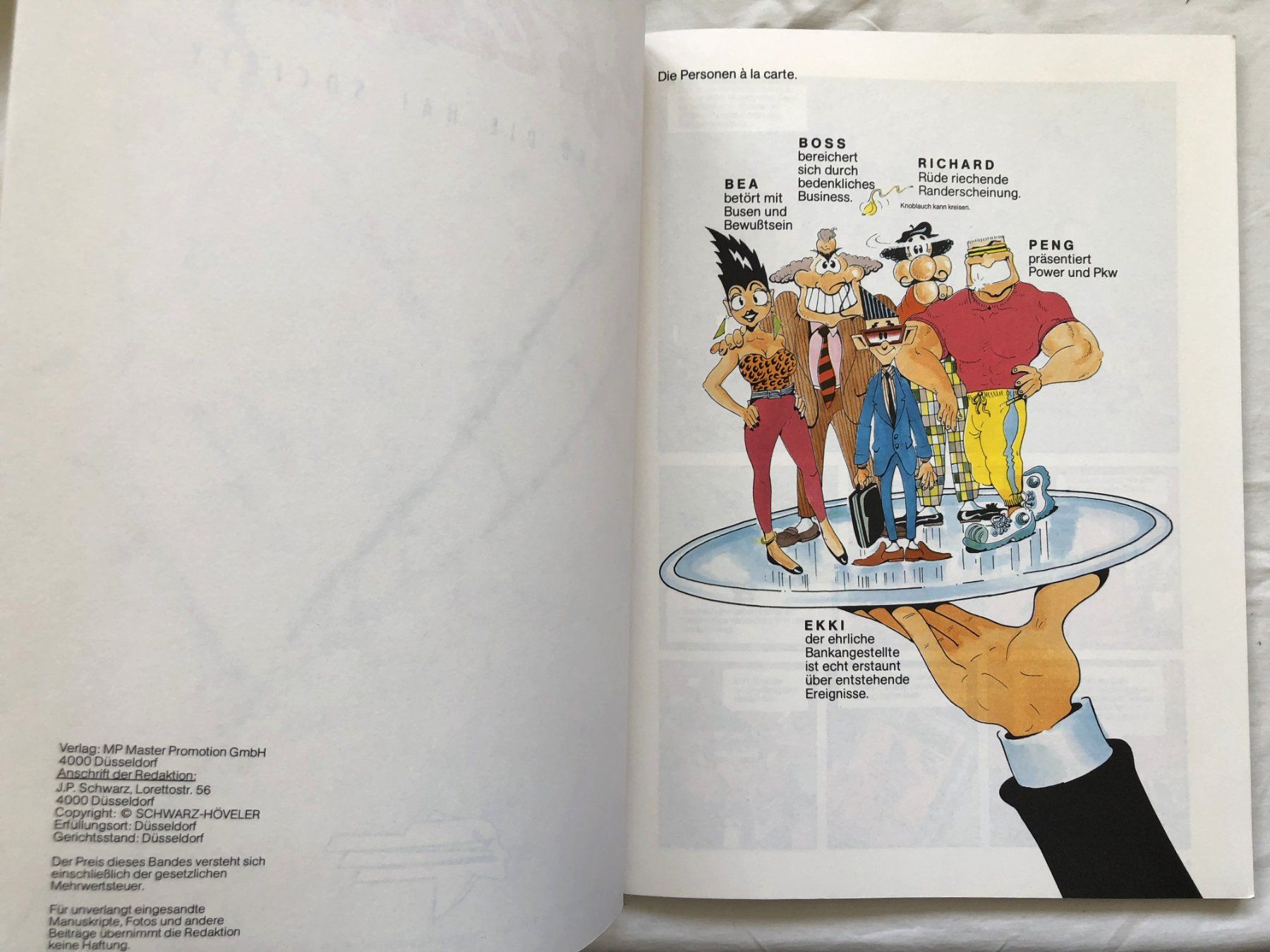 Fumetti: Café Cash-mir - Heft-Nr.1+Nr.2 – Usato da Schaffhausen venduto da durruti 2