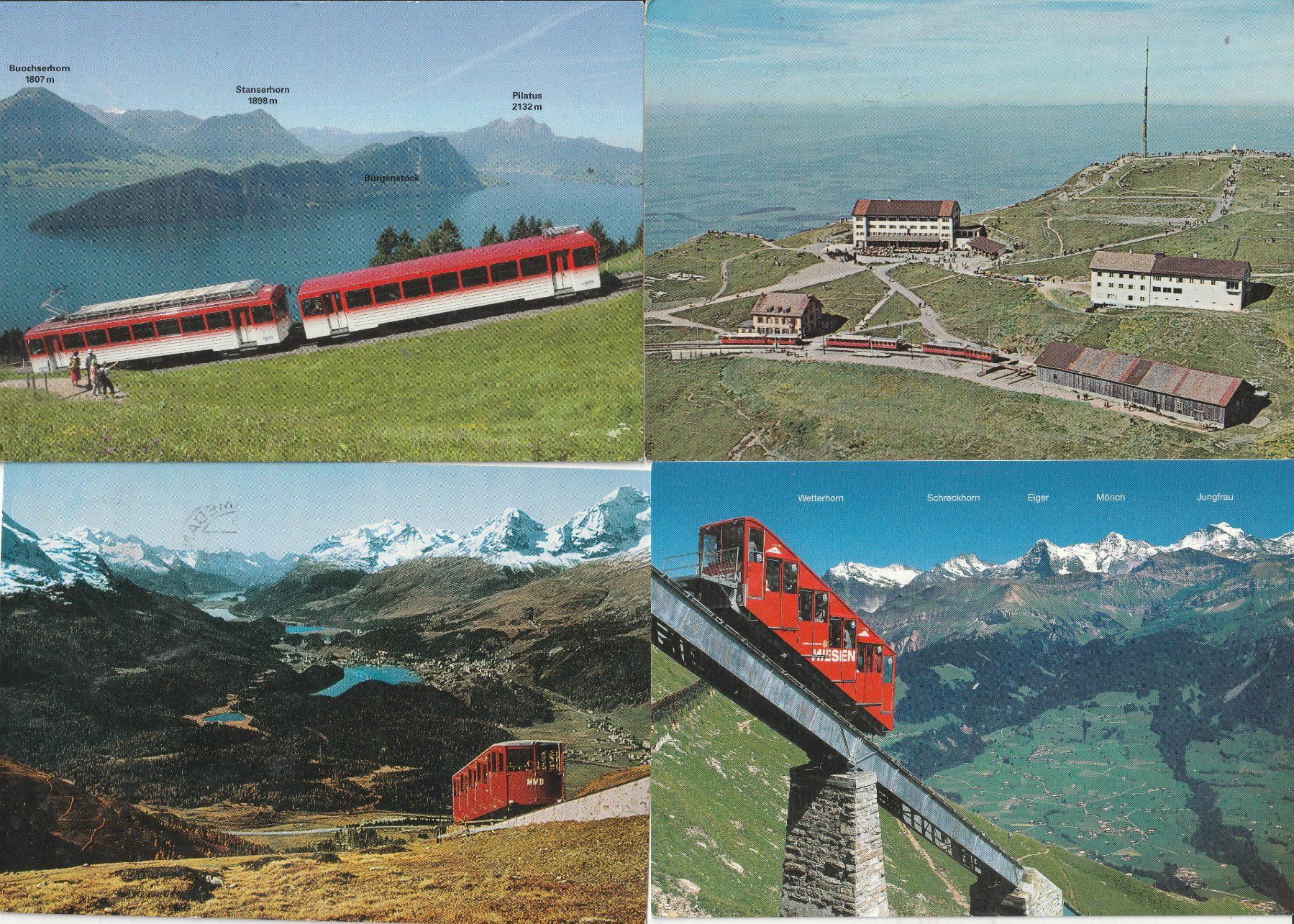 Ansichtskarten: 20 Karten. Diverse Bahnen – Gebraucht aus Lumbrein von made02 8