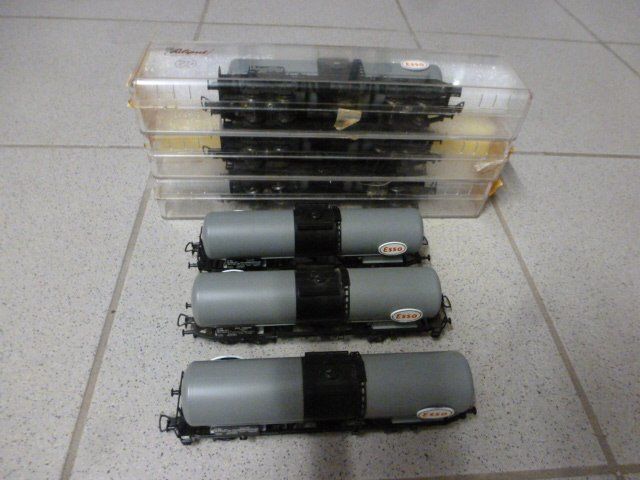 Liliput Modellini di ferrovie: 6 Kesselwagen Liliput H0 – Usato da Weinfelden venduto da rebahn 2