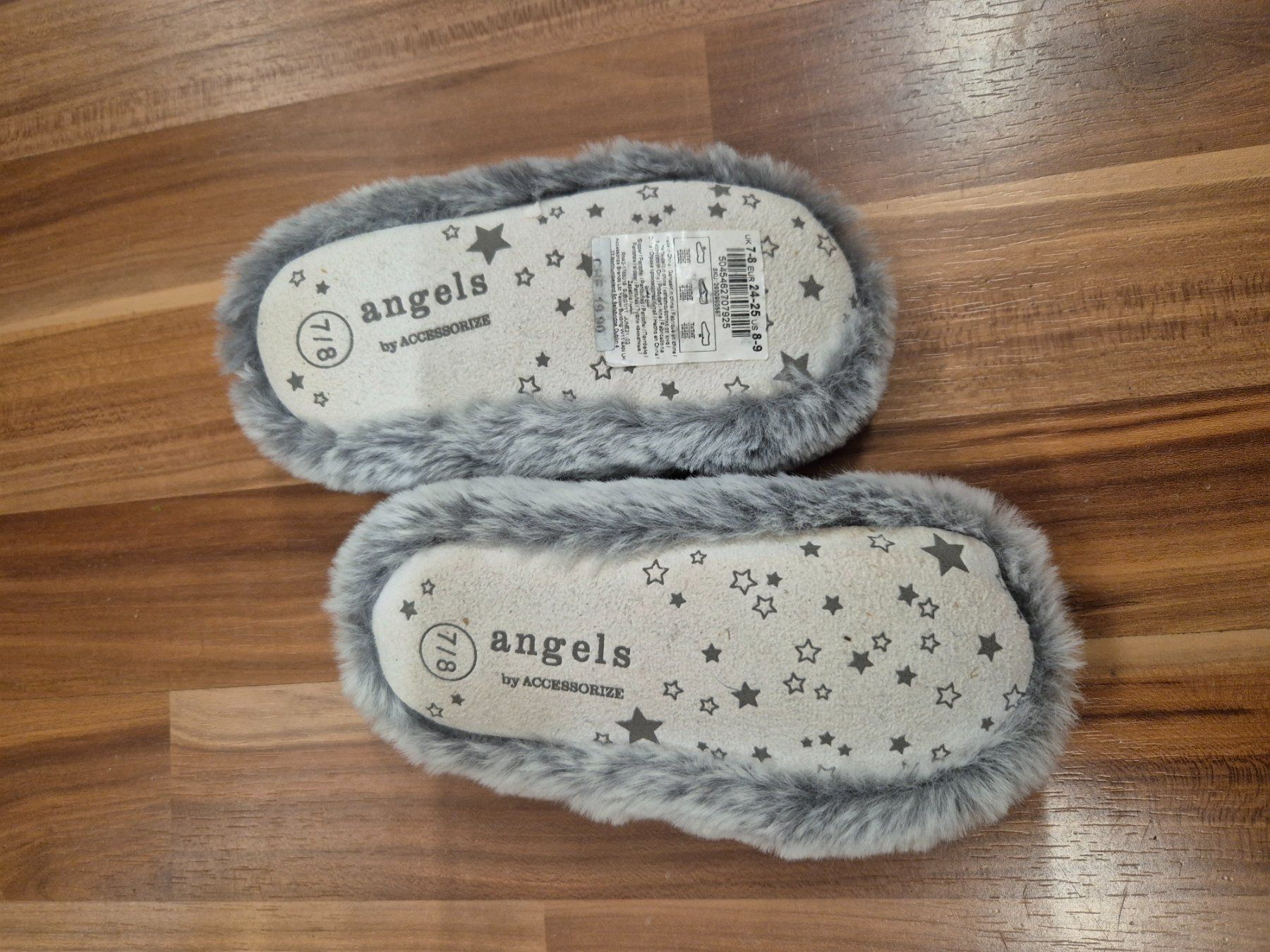 Scarpe per ragazze: KUSCHELFINKEN Katze gr 24 B3 – Nuovo (secondo la descrizione) da Schwarzenburg venduto da Flamingo07 1