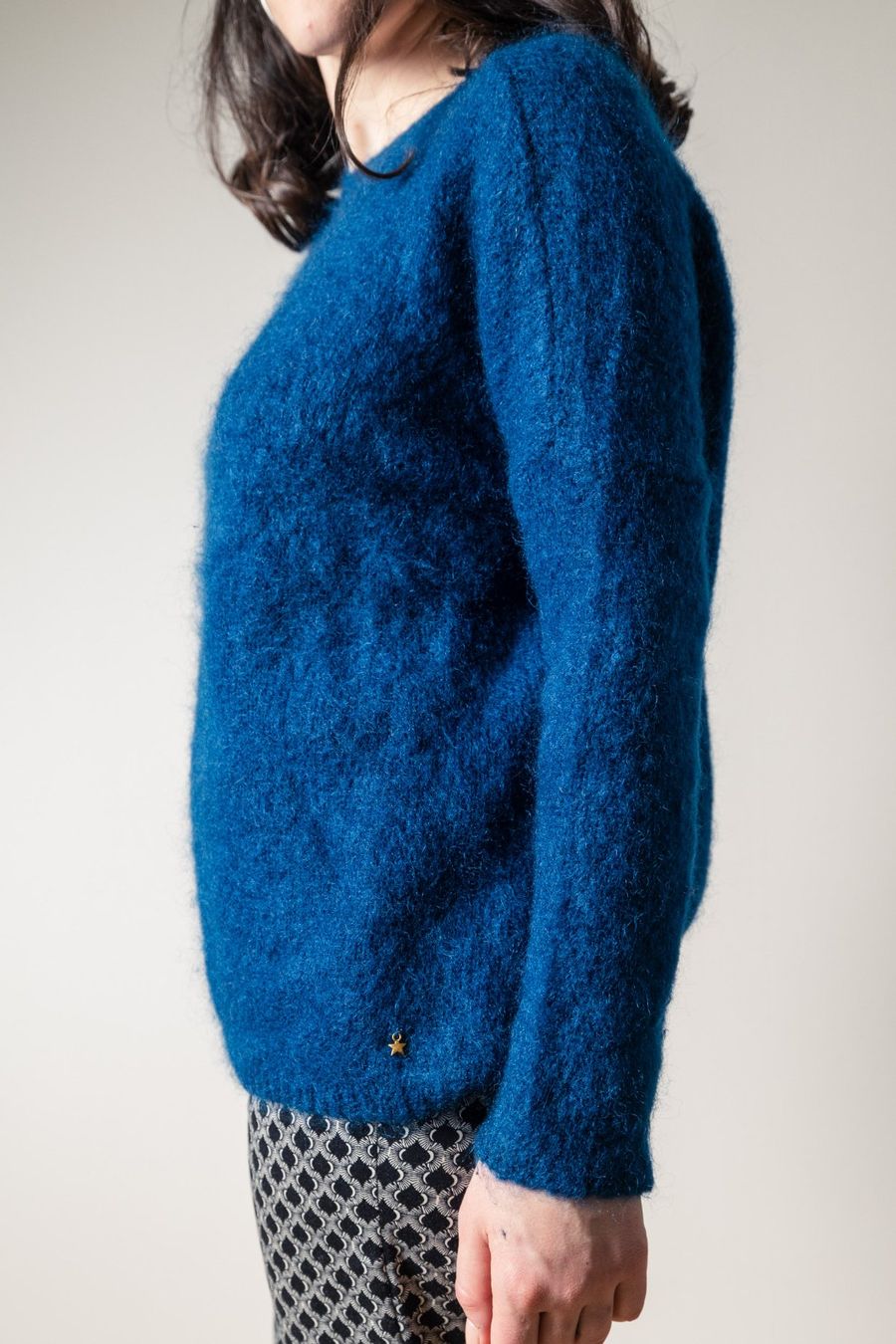 Des Petits Hauts Maglioni & Felpe: Pull Des Petits Hauts en kid mohair et mérinos – Usato da Biel/Bienne venduto da Noisynoina 3
