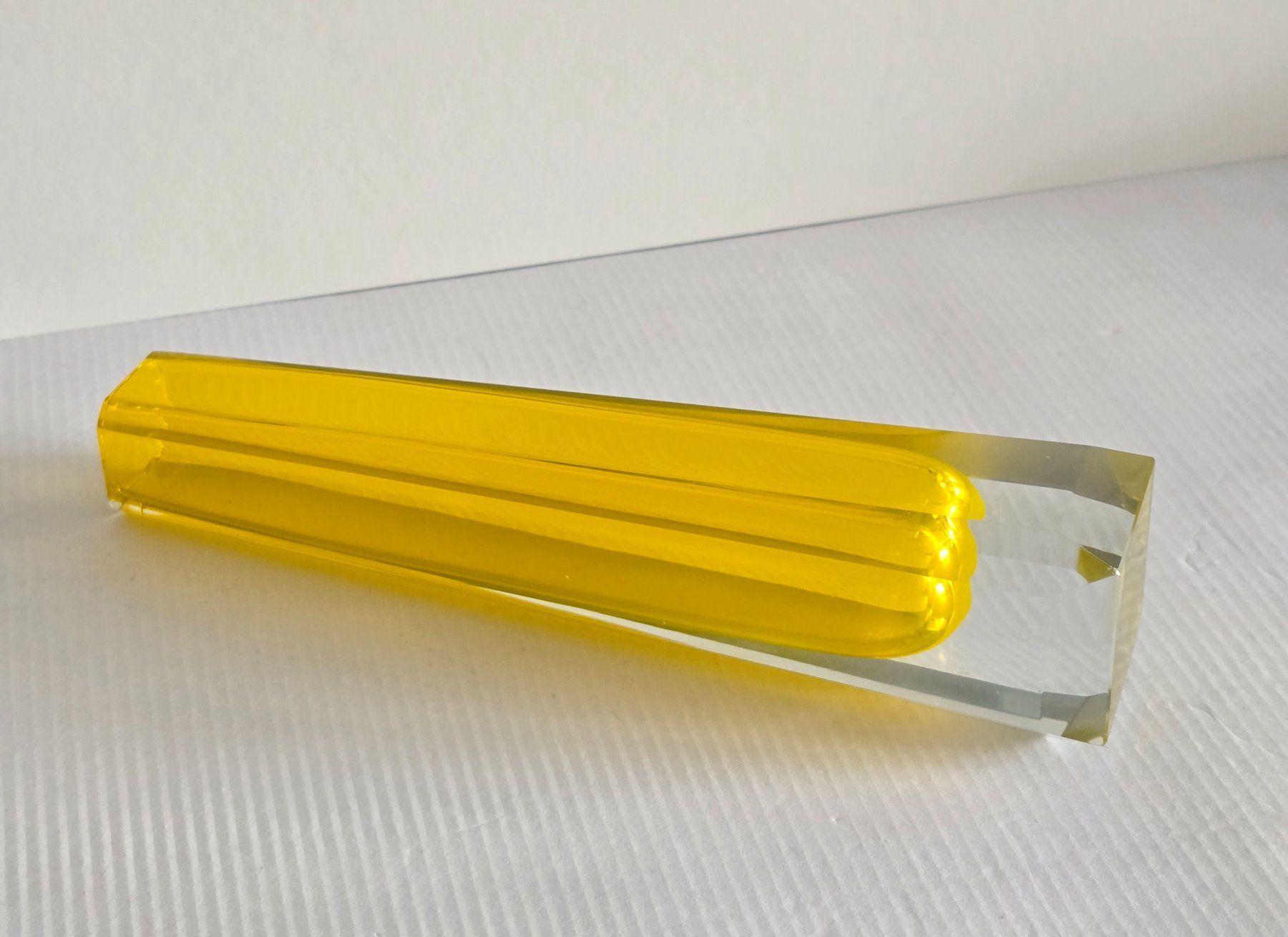 Vasi & Recipienti: Blockvase Vintage Böhmen oder Murano – Usato da Rheinau venduto da MakalekaAloha 1