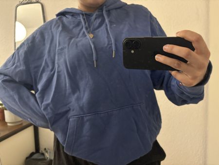 Blauer Hoodie Element Gr M - Perfekt für Herbst/Winter!