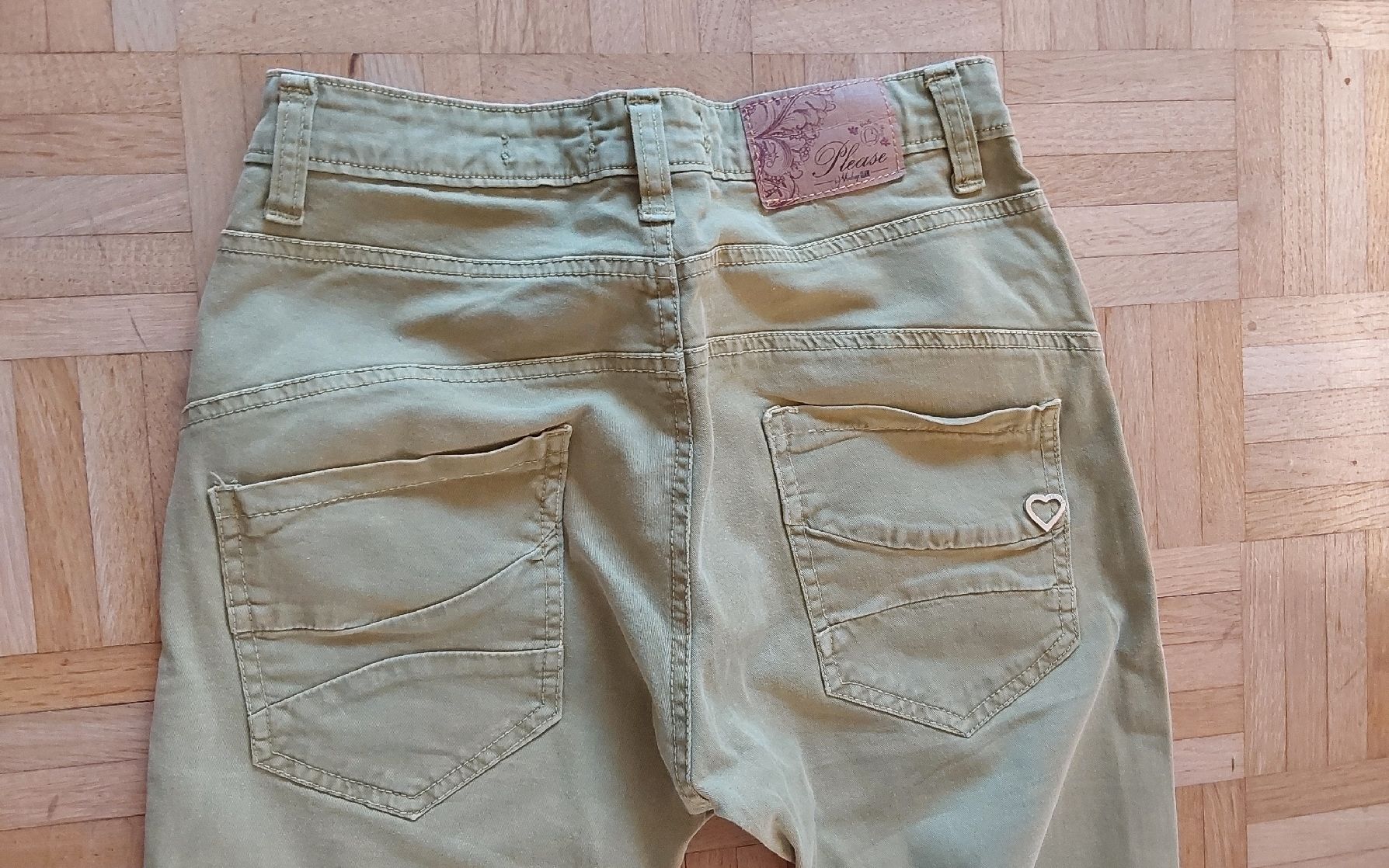 Please Jeans Pantaloni: Hose Please hellgrün S – Nuovo (secondo la descrizione) da Köniz venduto da scopello12 3