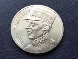 Medaille Silber 900er Ernennung zum General 30 August 1939