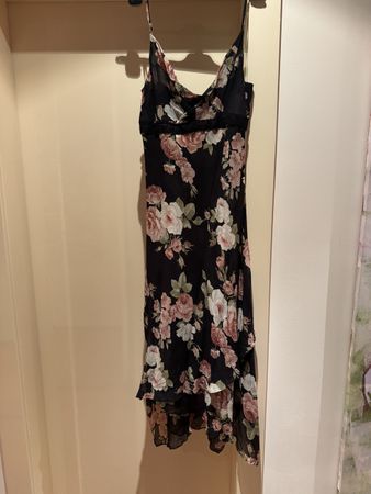 Luisa Spagnoli Silk Floral Dress, Size 42, Summer Vibe🌺