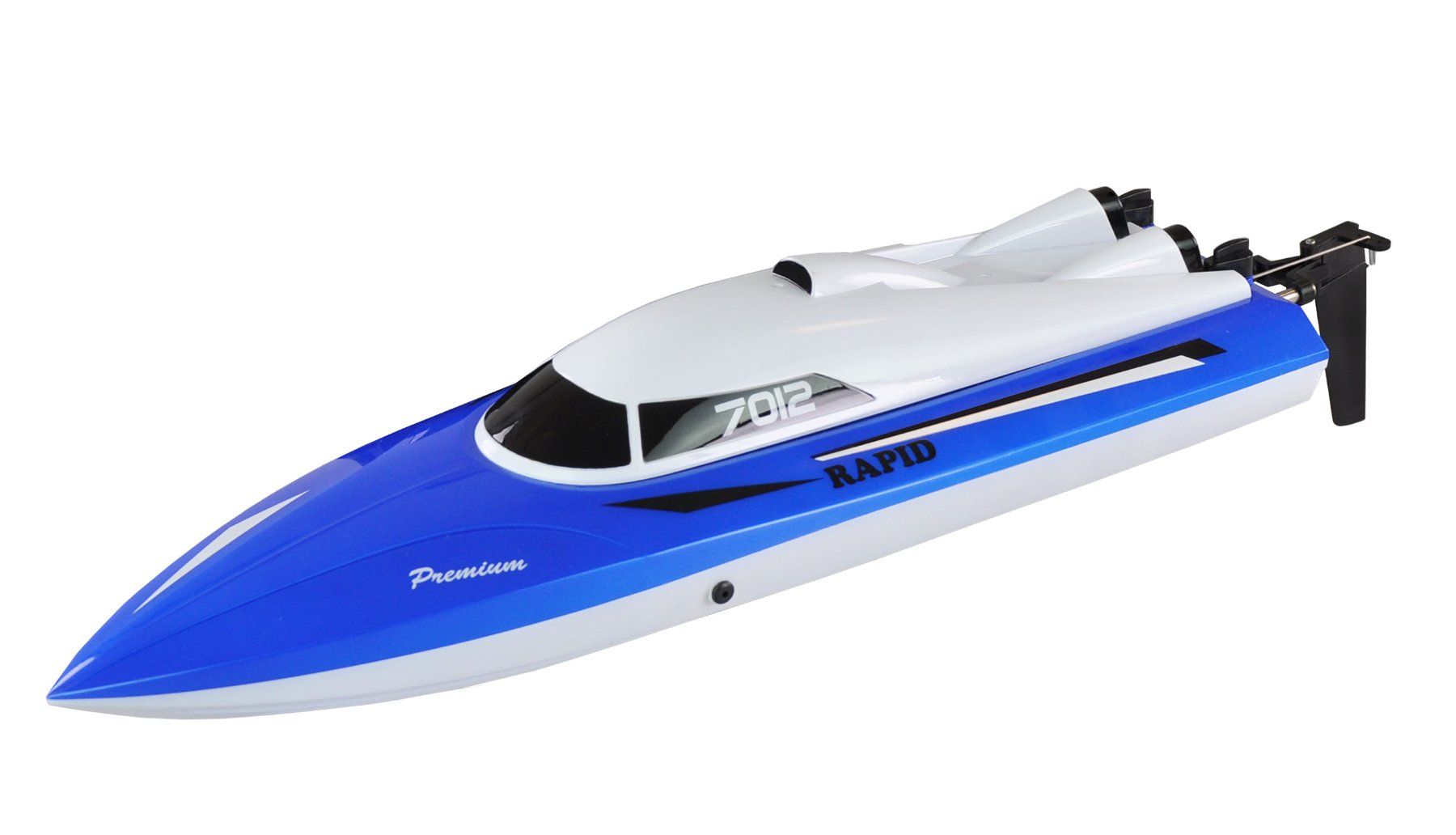 Modellismo RC: Speedboot  460mm 25km/h RTR blau, NEU – Nuovo e nell'imballaggio originale da Horgen venduto da RcModell 3