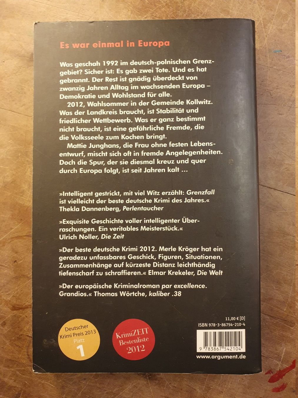 Bücher: Grenzfall - Merle Kröger – Gebraucht aus Zürich von loosebone 1