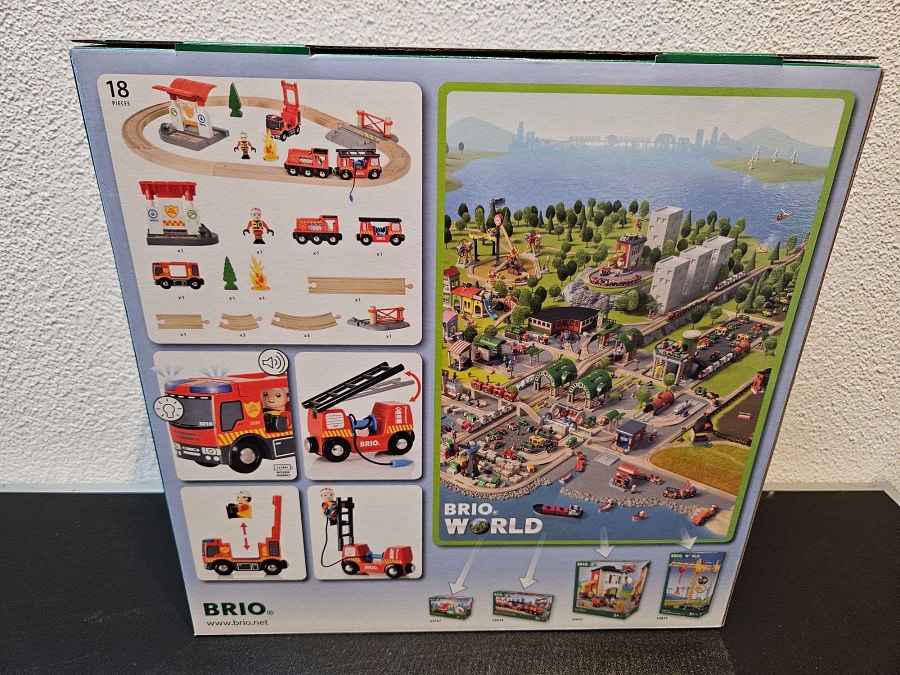 Brio Giocattoli: Neu - Brio - 33815 - Firefighter Set – Nuovo e nell'imballaggio originale da Dagmersellen venduto da Jarsetz_Restposten 1