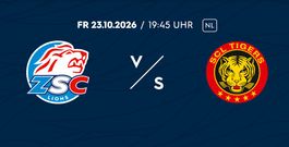 ZSC Lions - SCL Tigers - 2 Sitzplätze 1/2 Preis