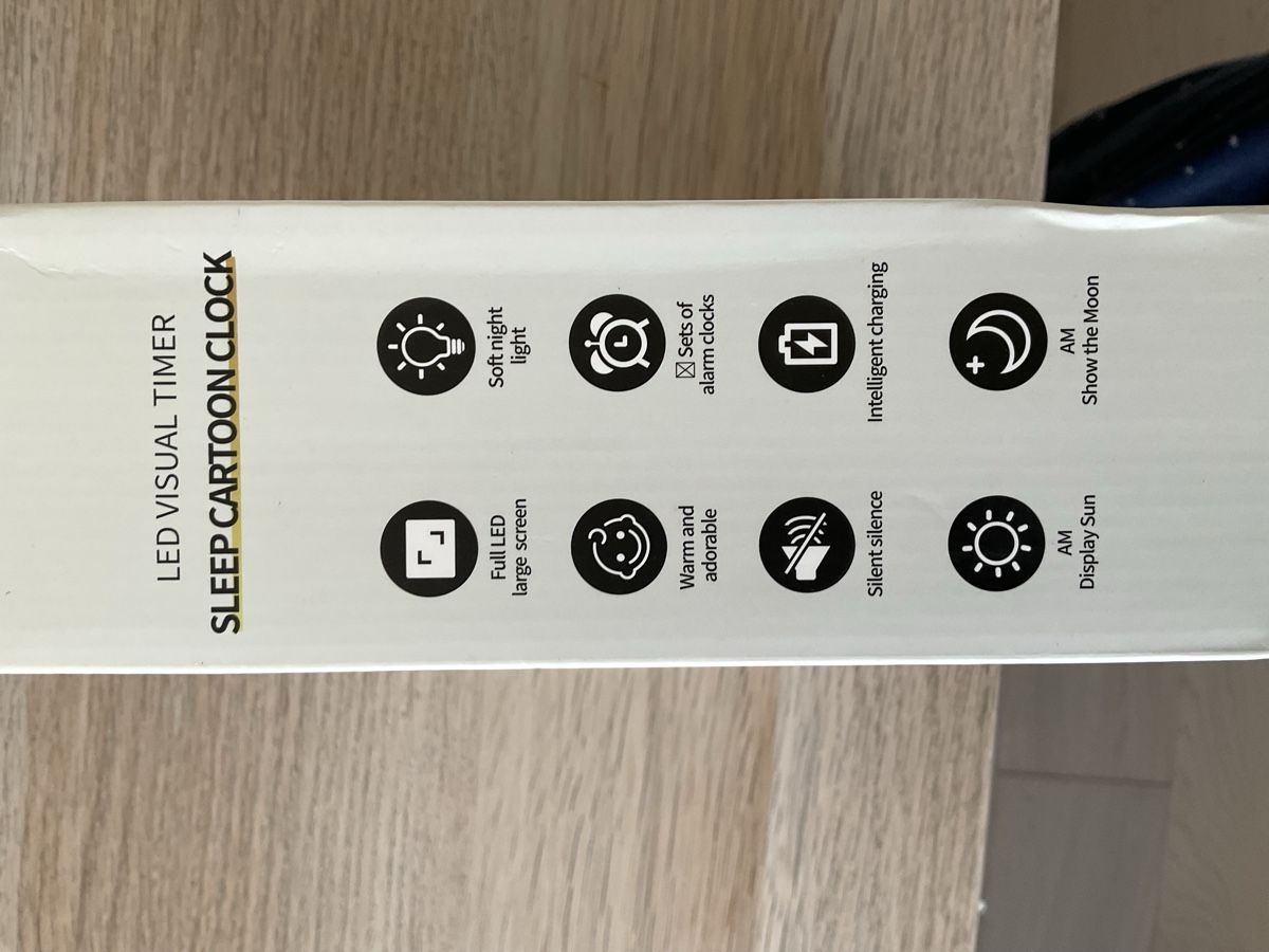 Sveglie: Clock Wecker Kids – Nuovo (secondo la descrizione) da Zürich venduto da TheShips 3