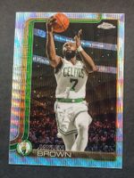 Jaylen Brown Wave Refractor Boston Celtic Topps Chrome 25-26