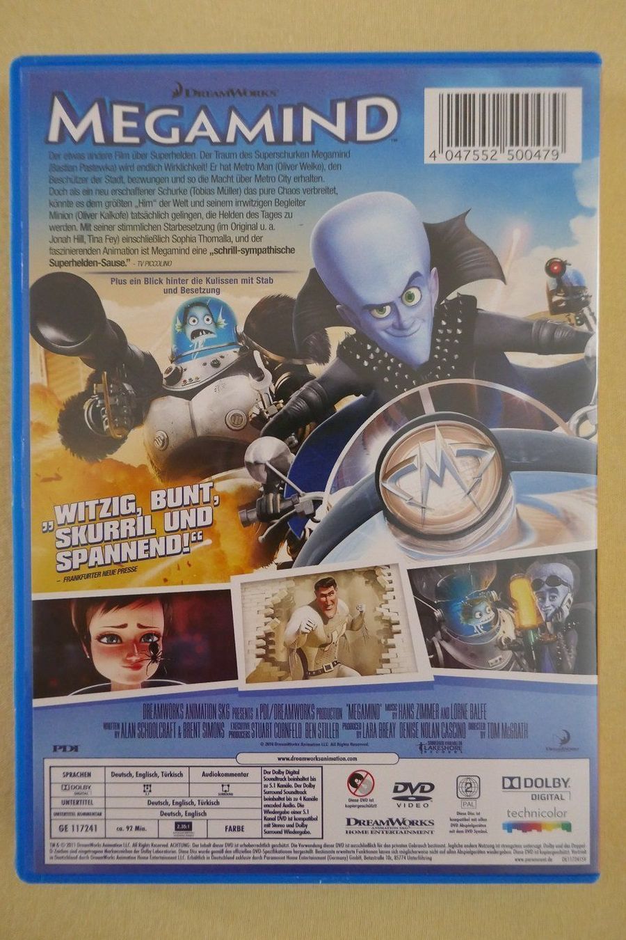 Tutti i DVDs: DVD Megamind – Usato da Horgen venduto da Feli39 1