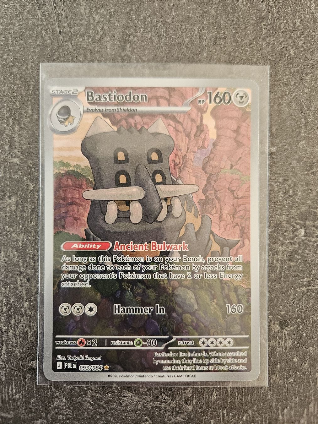 Pokémon Carte collezionabili: Bastiodon PBL EN 093/084 – Nuovo (secondo la descrizione) da Aarau venduto da san_pb85