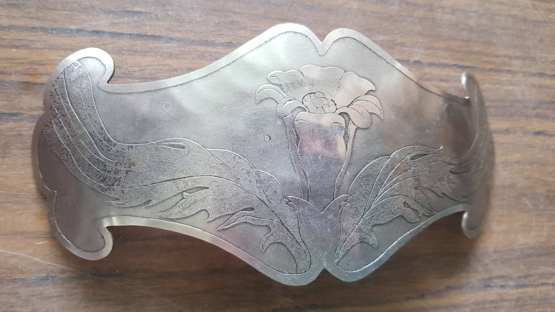 Fibbie per cinture: Gürtelschnalle Jugendstil – Usato da Mörschwil venduto da antiksalon 7