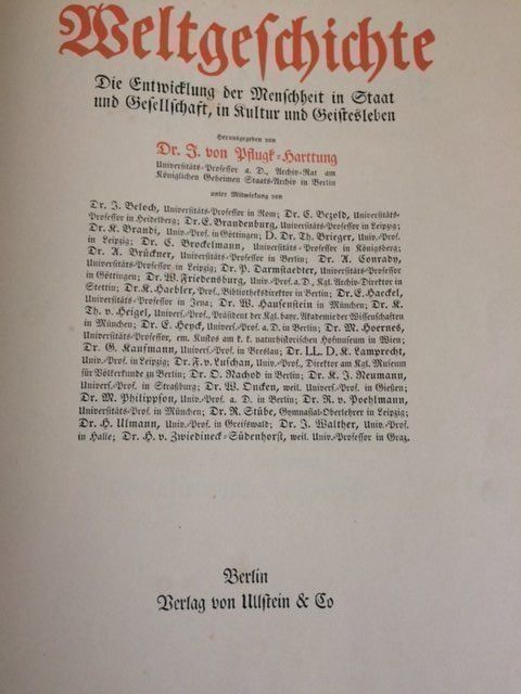 Bücher: Weltgeschichte – Gebraucht aus Bern von loewen8 1