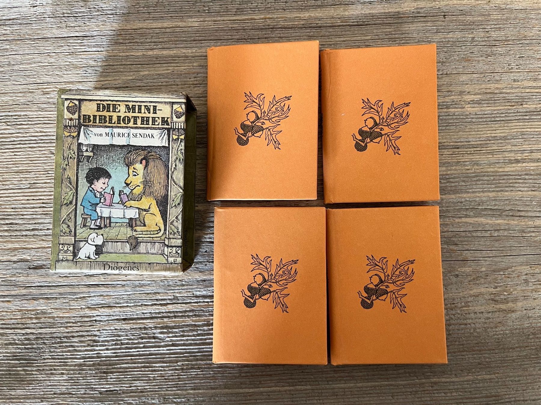 Libri: Mini Bibliothek Maurice Sendak Karton plus 4 Büchlein,  1972 – Usato da Pfäffikon ZH venduto da buresi 5