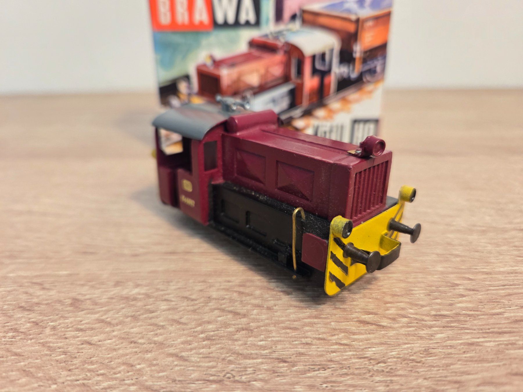 Brawa Modellini di ferrovie: Brawa 460 Diesellok Köf II H0 – Usato da St-Aubin-Sauges venduto da Lo_Go 2