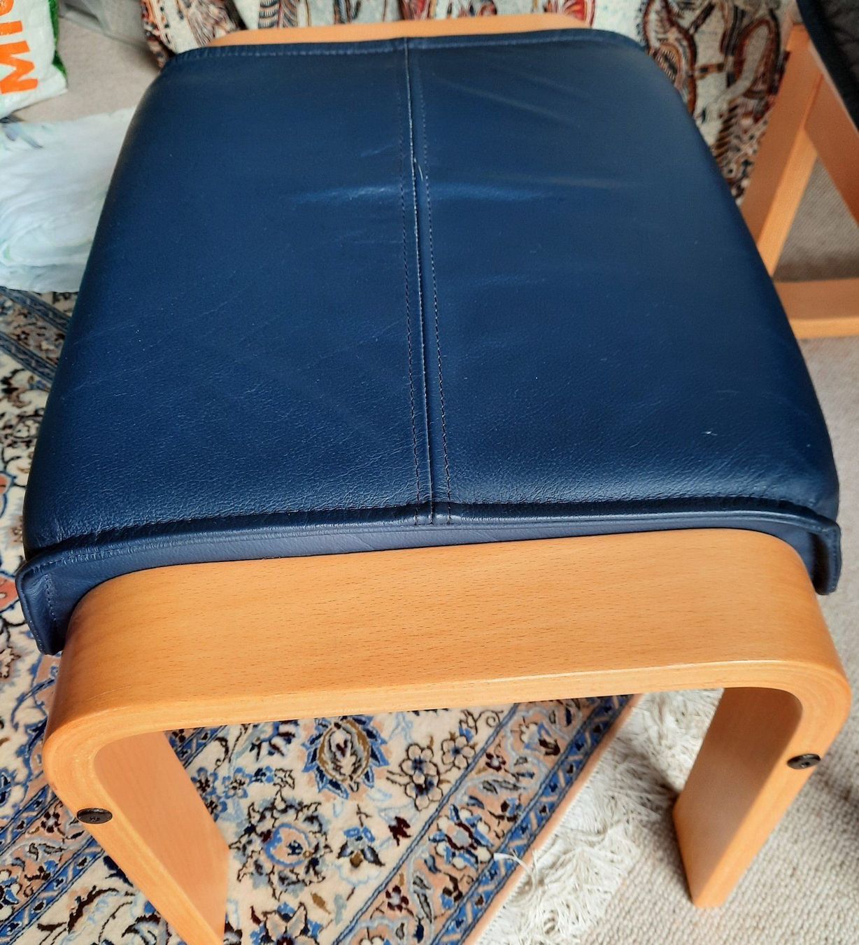 Sessel: bequemer Design Wipp-Sessel mit Schemel – Gebraucht aus Herrliberg von AlexandraBopp 2