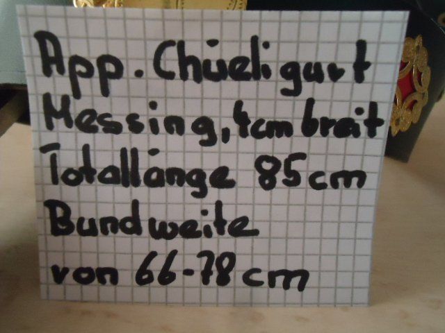 Cinture: Appenzeller Chüeligurt – Nuovo (secondo la descrizione) da Stein AR venduto da dylesi 4