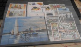 Briefmarken Set Åland mit Segelschiff und Fischer neu