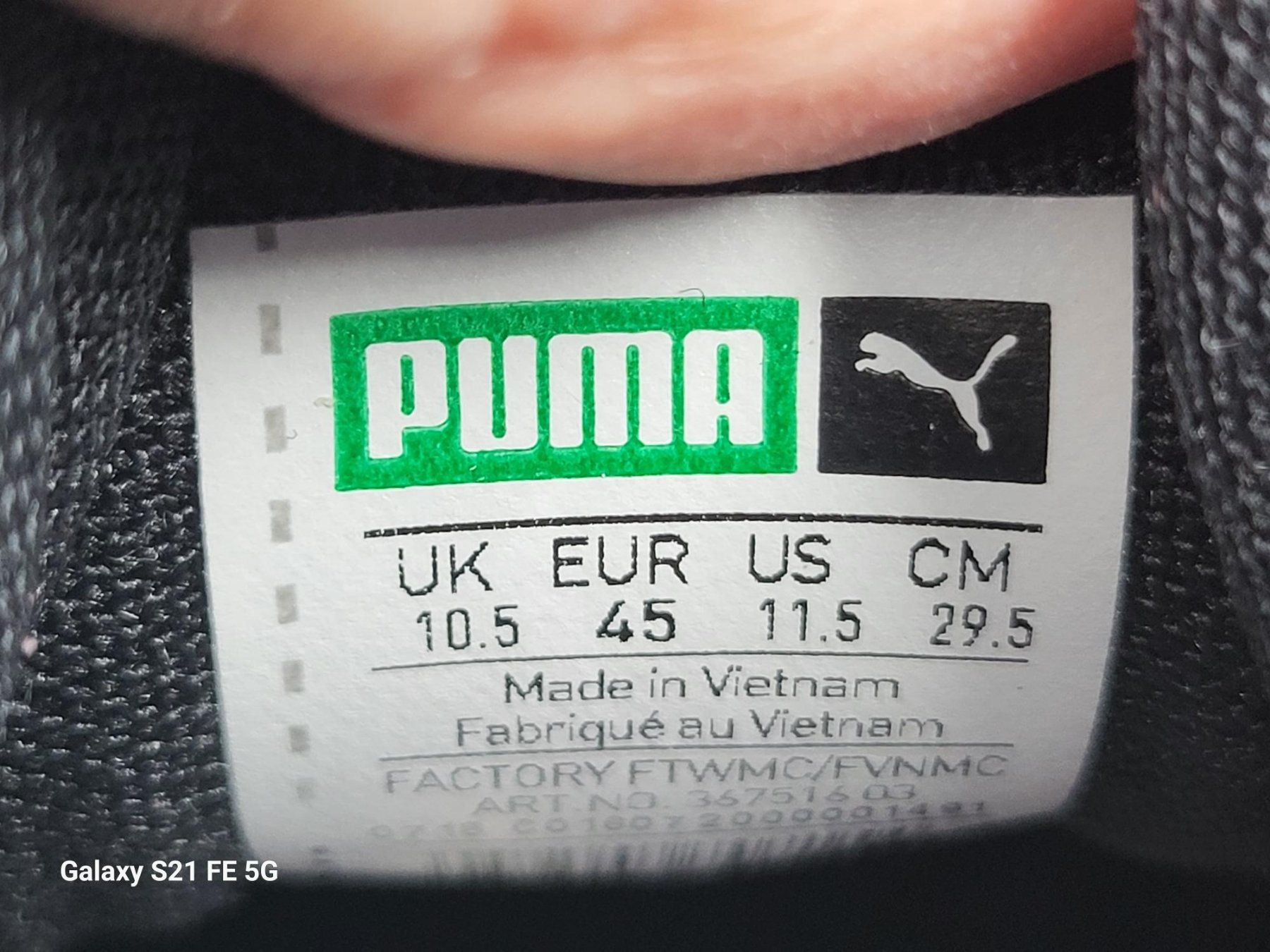 Puma Scarpe da uomo: Puma Thunder Spectra, weinrot/schwarz, 45 – Nuovo e nell'imballaggio originale da Zürich venduto da Chris221122 8