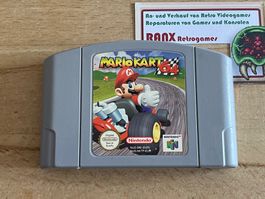 Mario Kart 64, original, Nintendo 64 N64 Spielmodul sehr gut