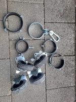Rollen und Rohrschellen