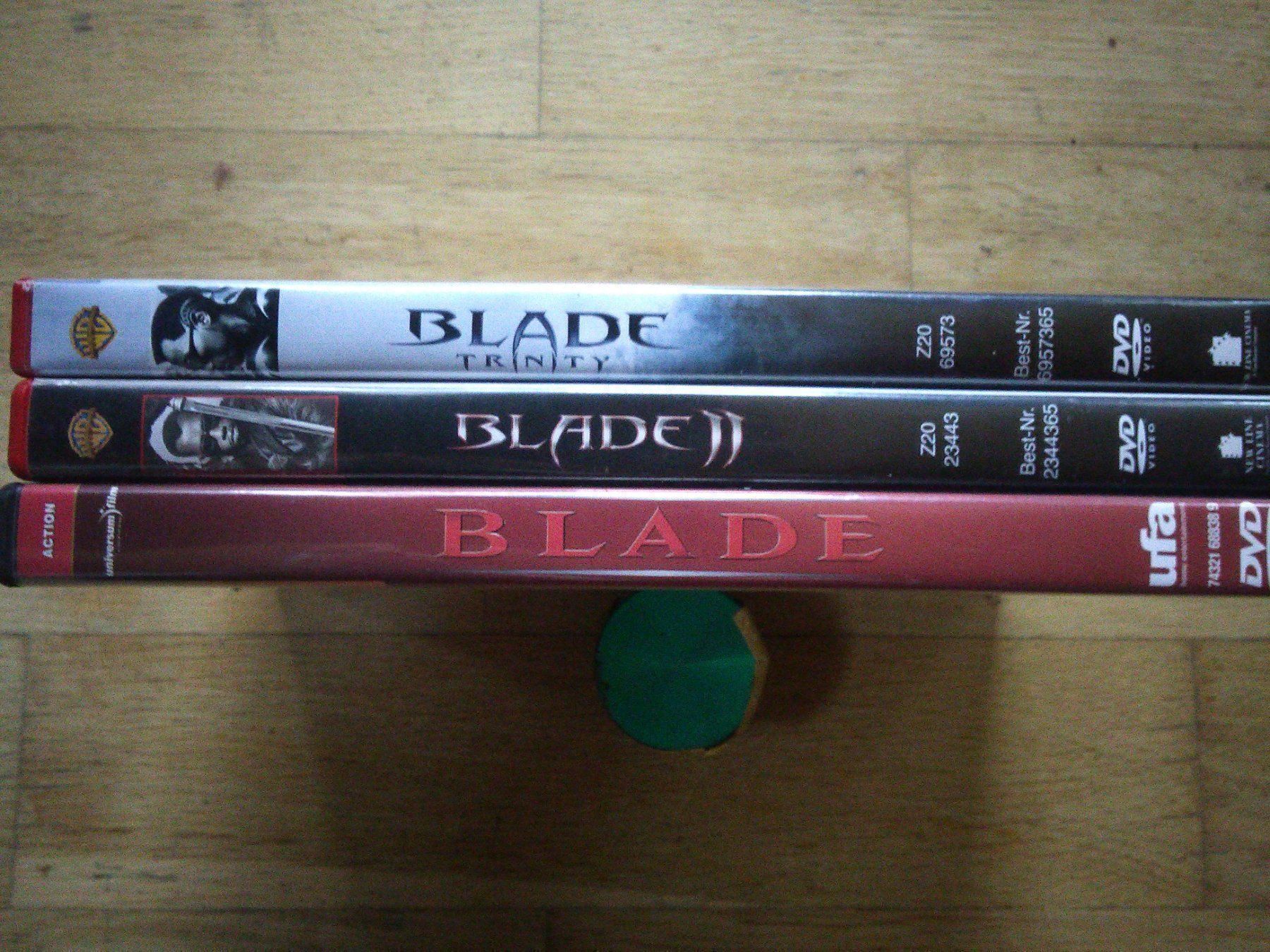 Tutti i DVDs: Blade  (1-3)     > Wesley Snipes <         DE & EN – Usato da St. Gallen venduto da elk2020 1