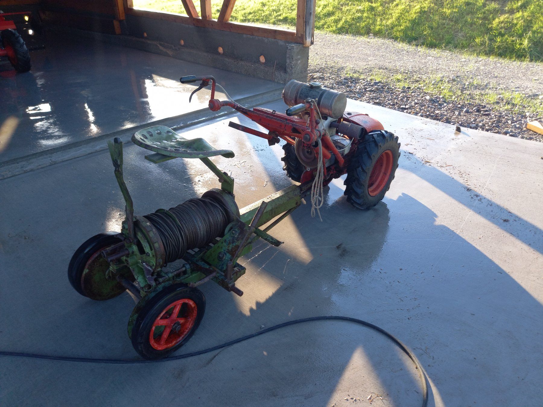 Bucher Toutes les machines: Bucher Einachser Record 3 mit Seilwinde – D'occasion à Appenzell par massey2002 3