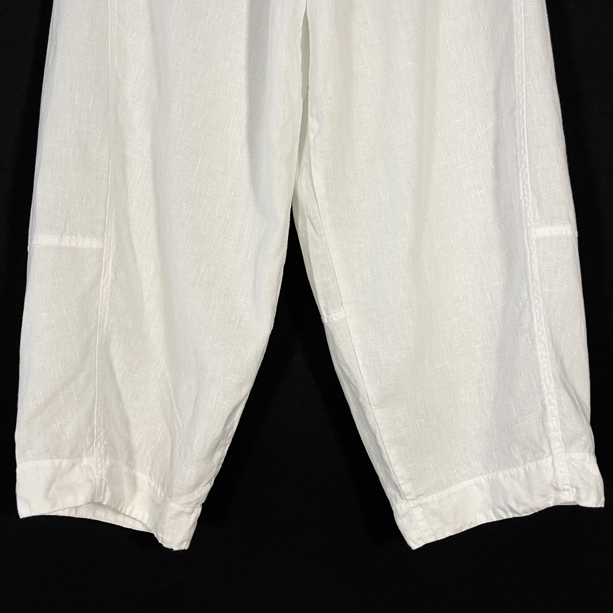 Grizas Pantaloni: GRIZAS White Linen Pants – Nuovo (secondo la descrizione) da Freienbach venduto da Avviivva_Shop 5