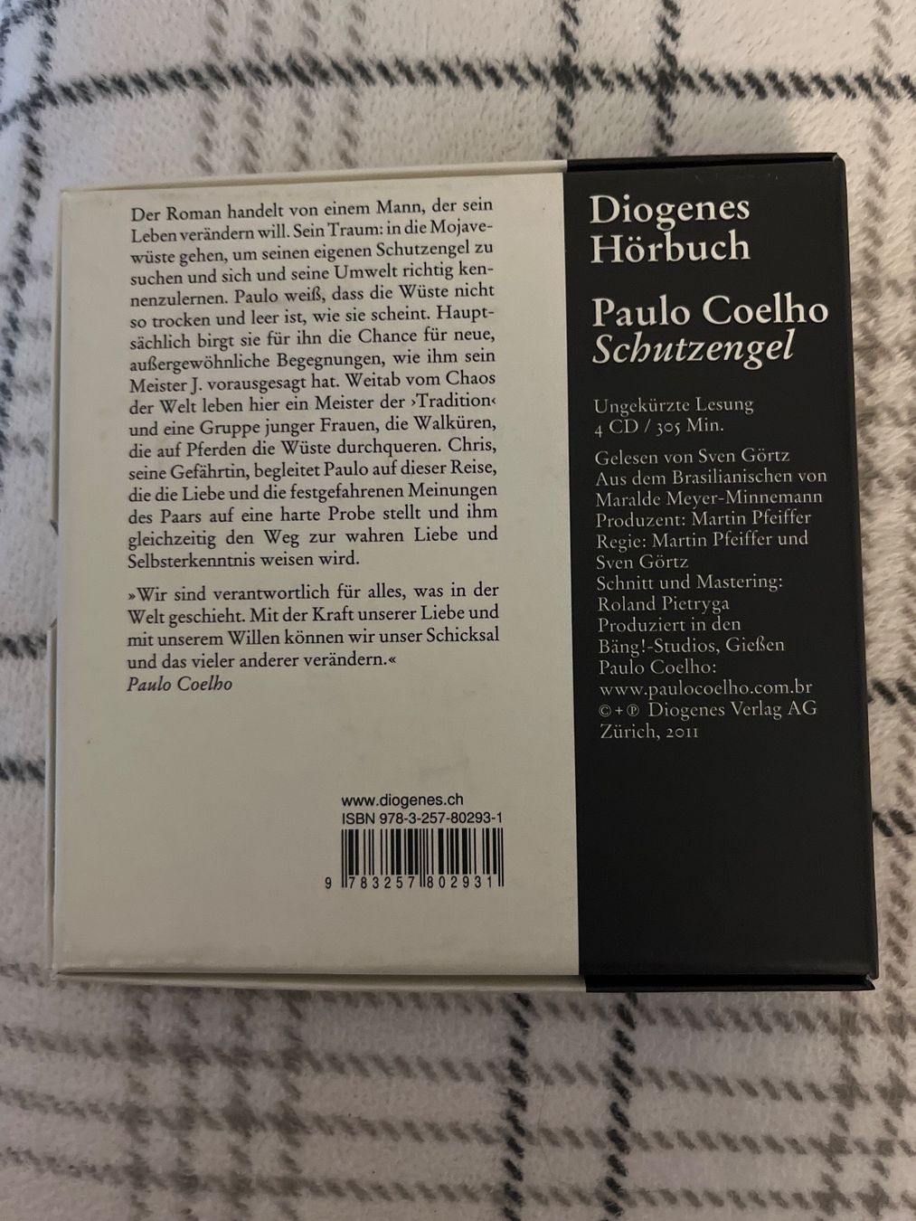 Audiolibri: Hörbuch- Paulo Coelho - Schutzengel. 4 CD – Nuovo (secondo la descrizione) da Stans venduto da scheuerc 1