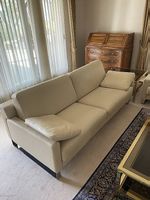2 teiliges Echtleder Sofa